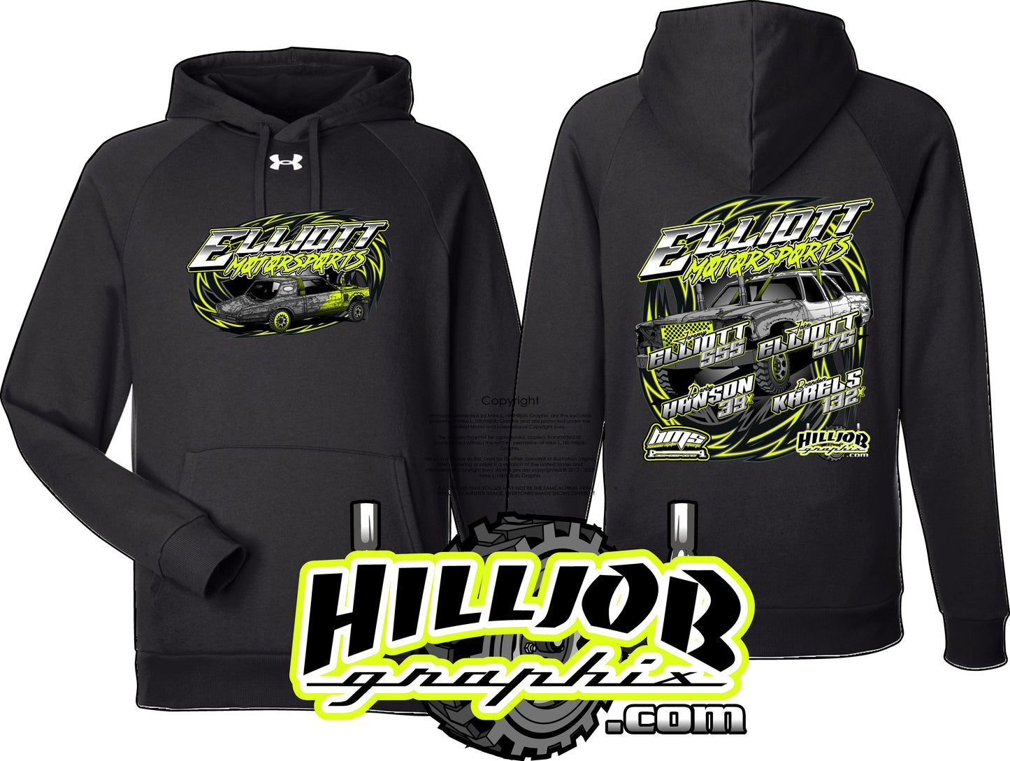 #356 Team ELLIOTT MOTORSPORTS Under Armour Hoodie