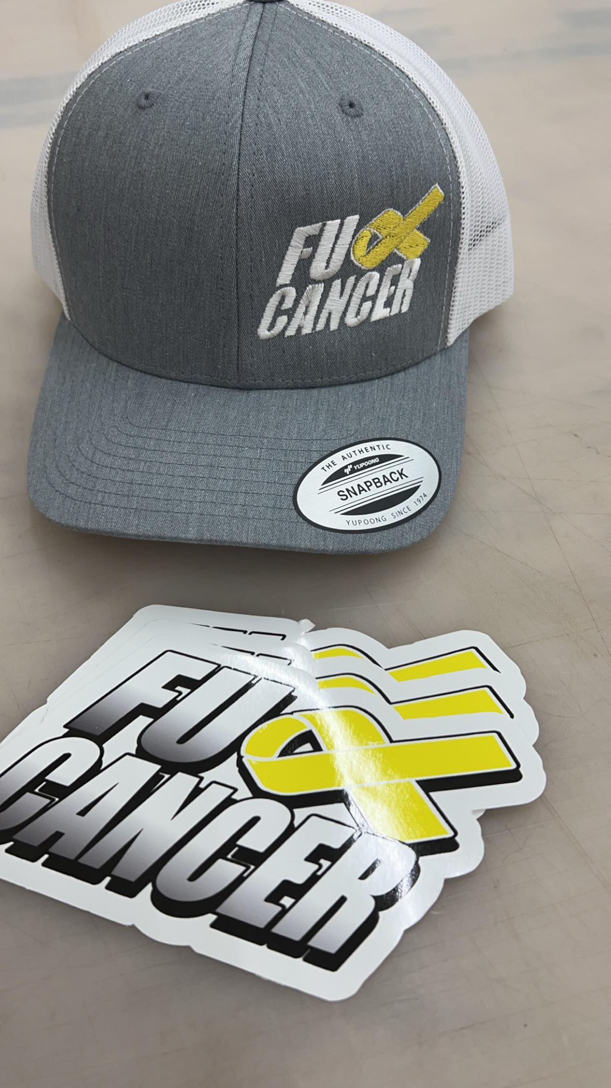 F#@k Cancer hat flex fit
