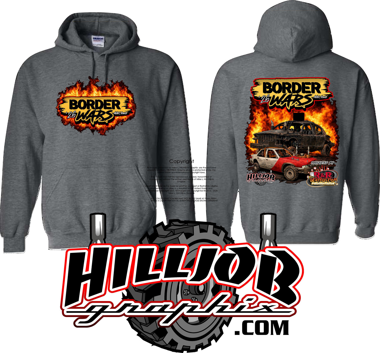 #371 Border Wars Event Shirt 2026 Hoodie