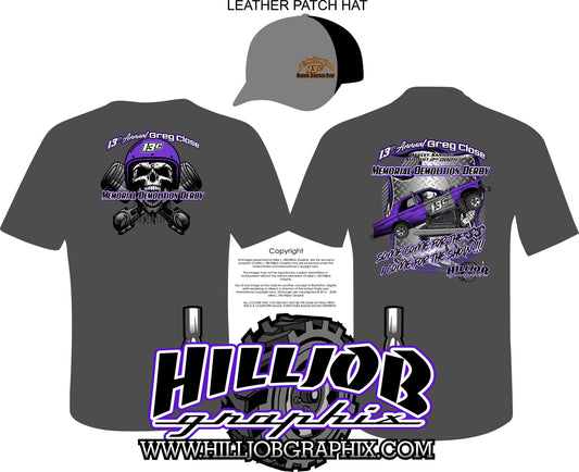 #269 Greg Close Memorial Derby T-shirts