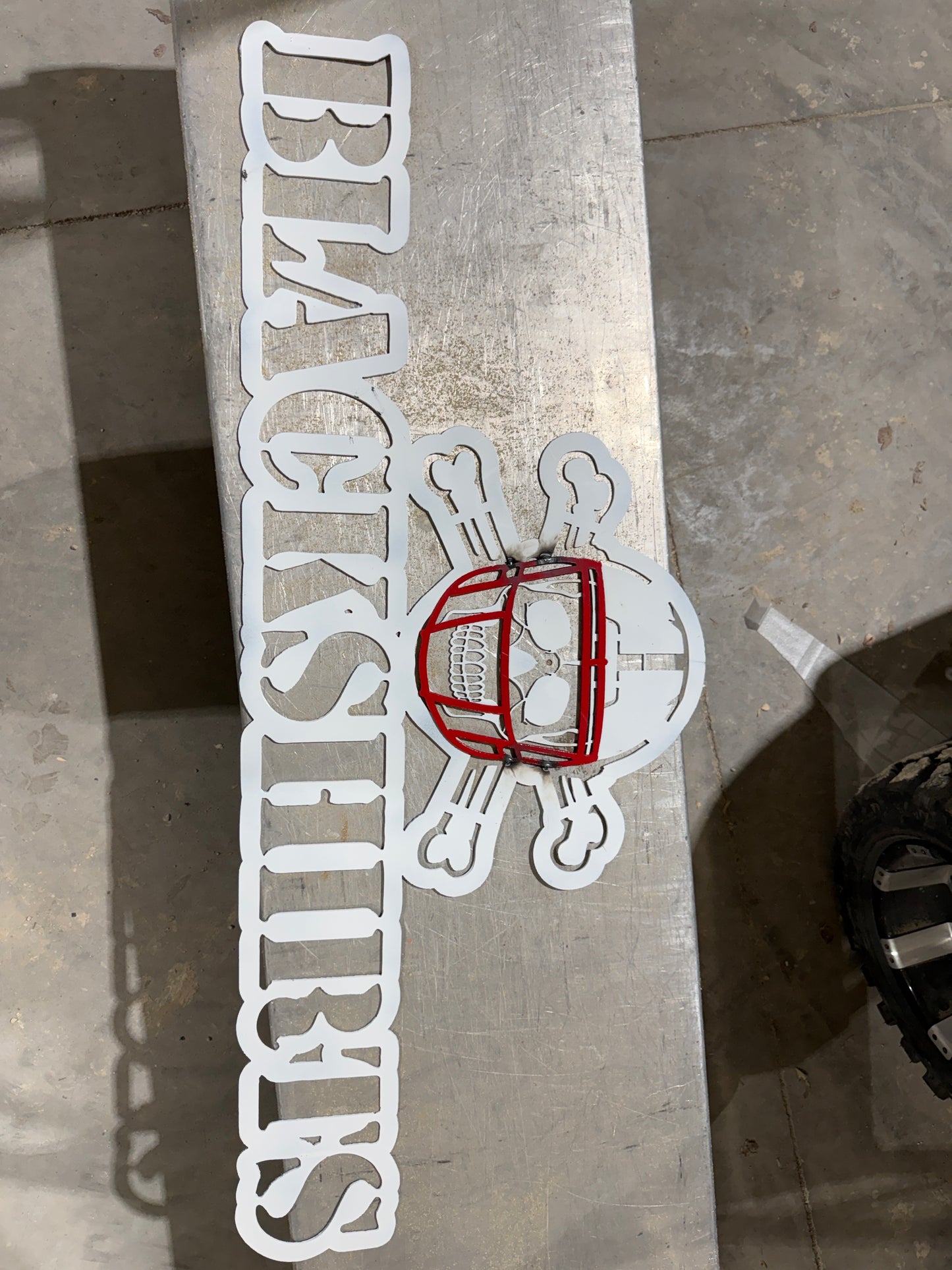 Nebraska Blackshirts sign