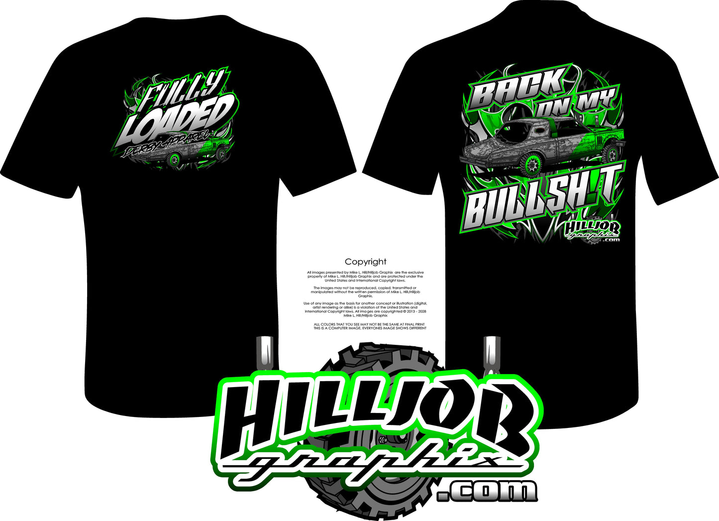 Fully Loaded Back on my Bullshit Shirts/Hoodies