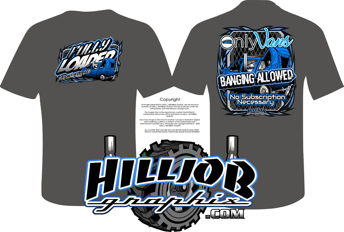 Fully Loaded Only Vans