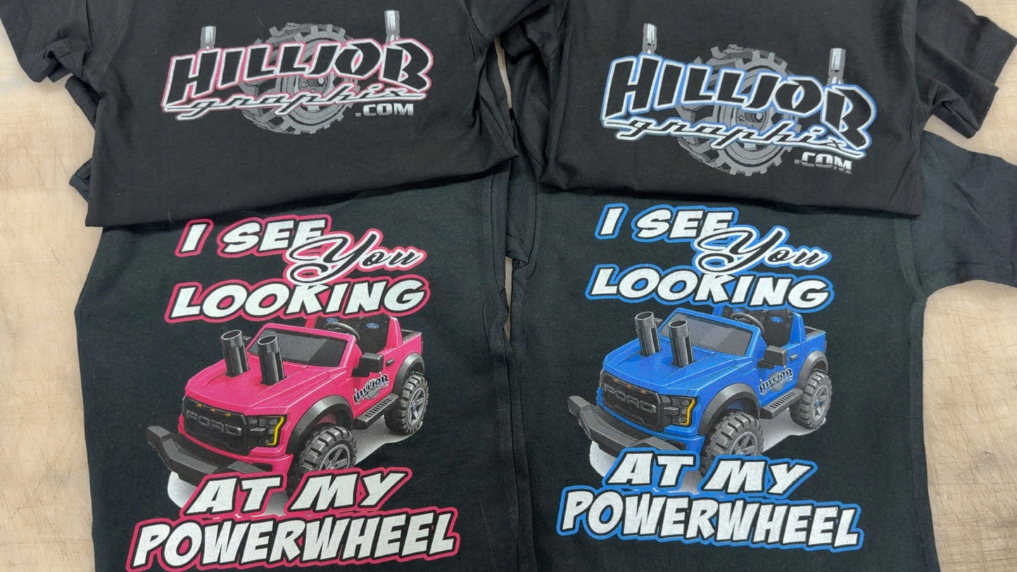 Hilljob Graphix Powerwheels toddler shirt