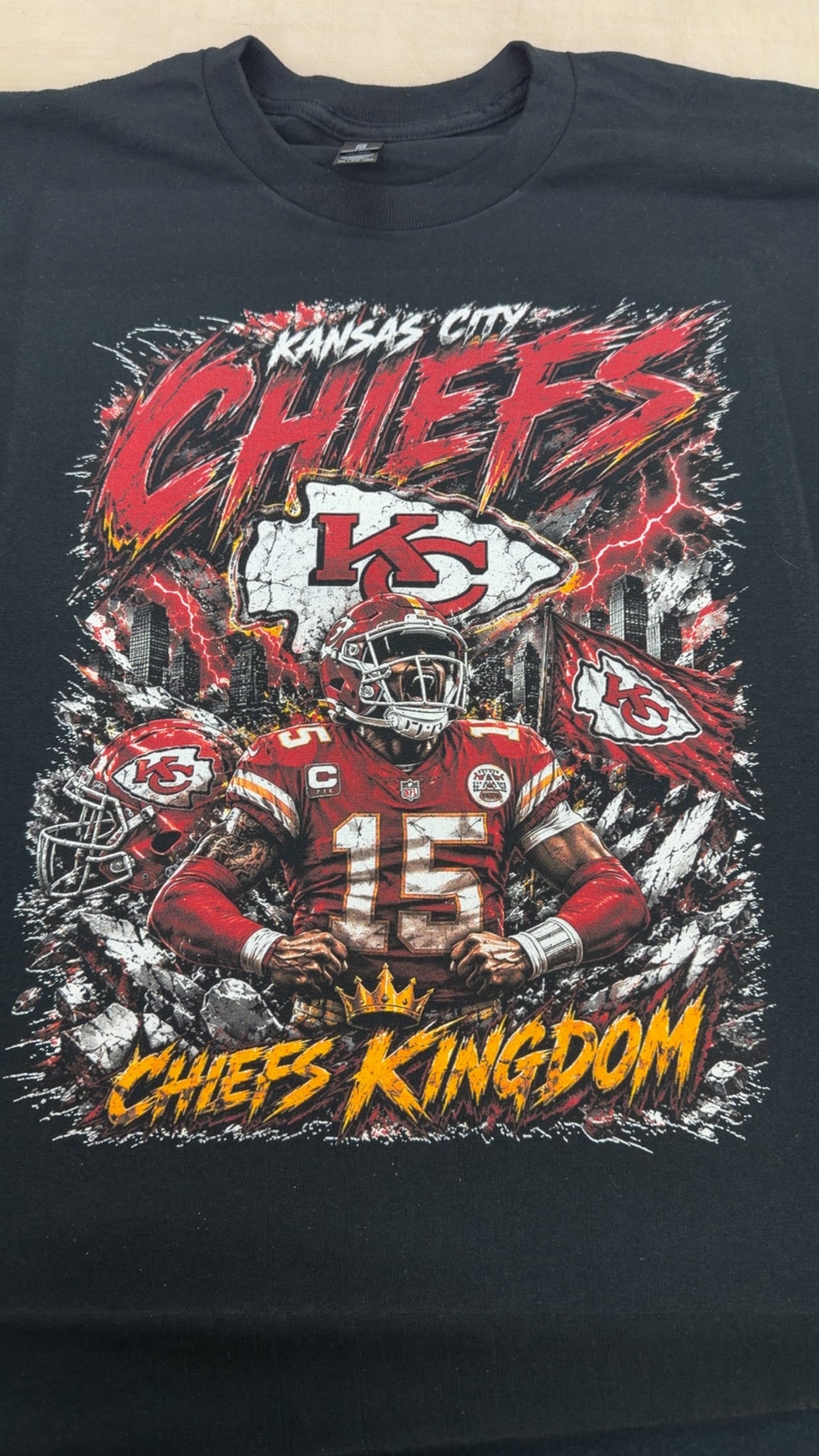 Kansas City Chiefs football shirt