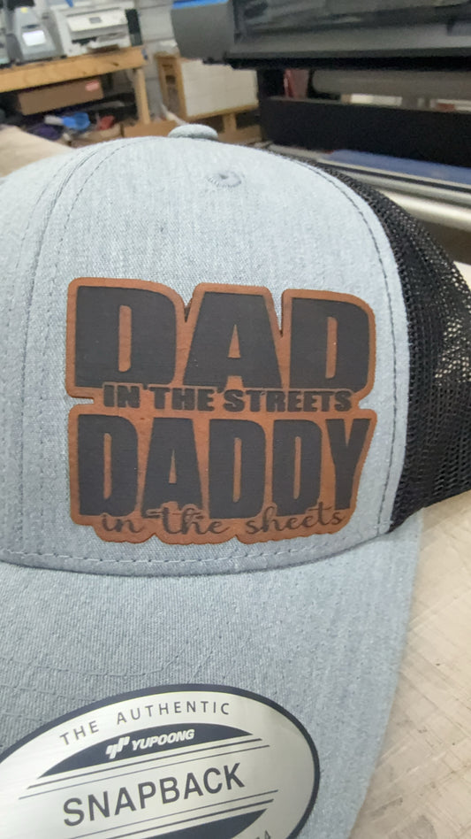 Dad in the streets hat