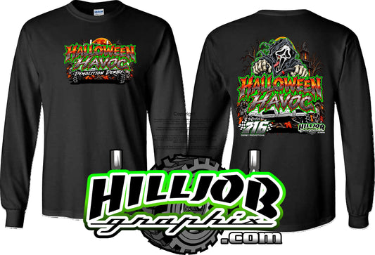 #437 716 Haloween Havoc Long Sleeve T-shirt