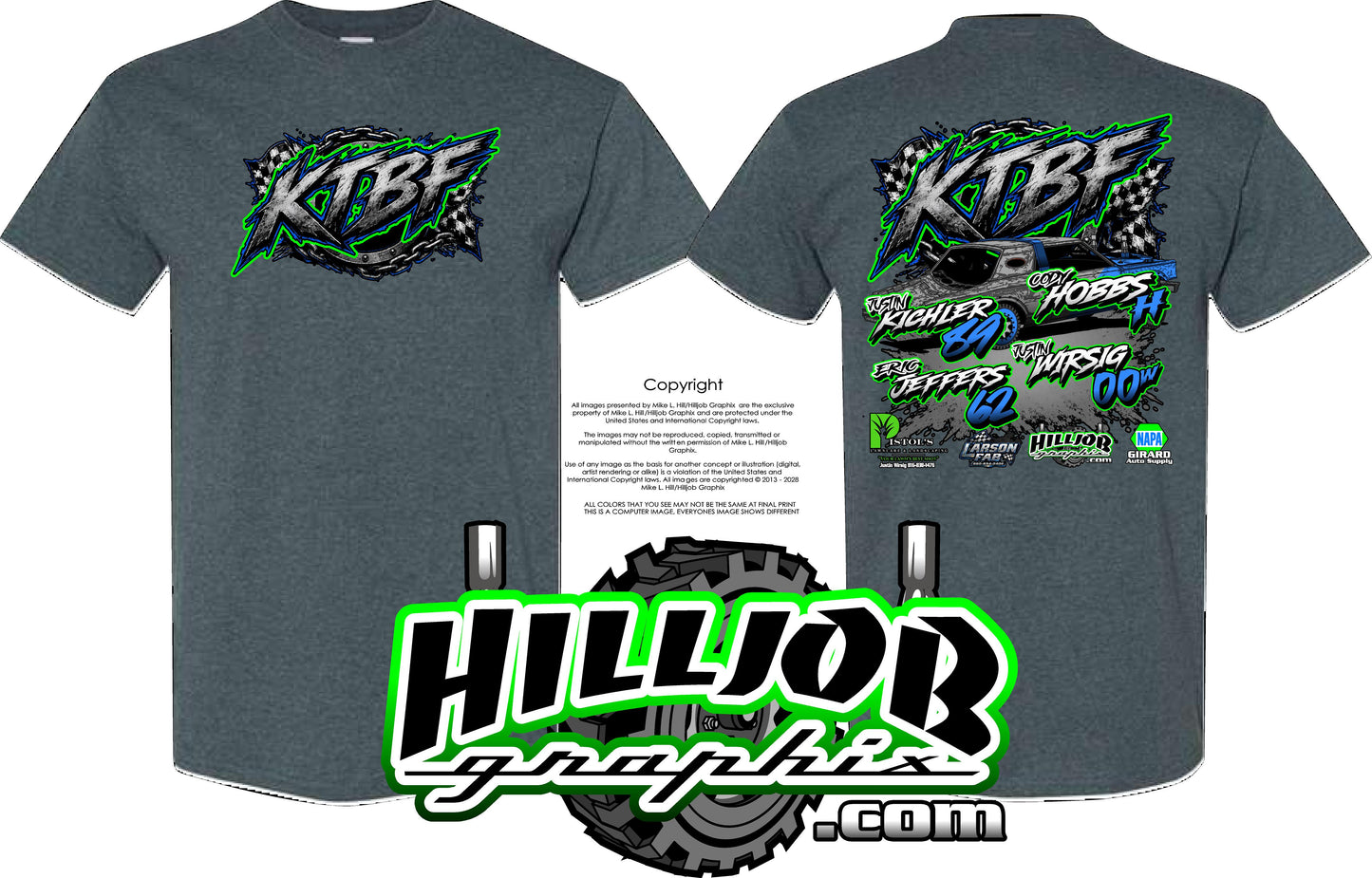 #401 Team KTBF T-shirt