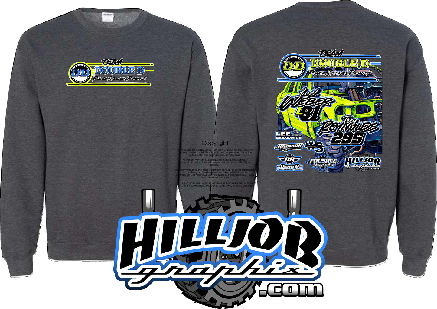 #351 Team Double D Crewneck