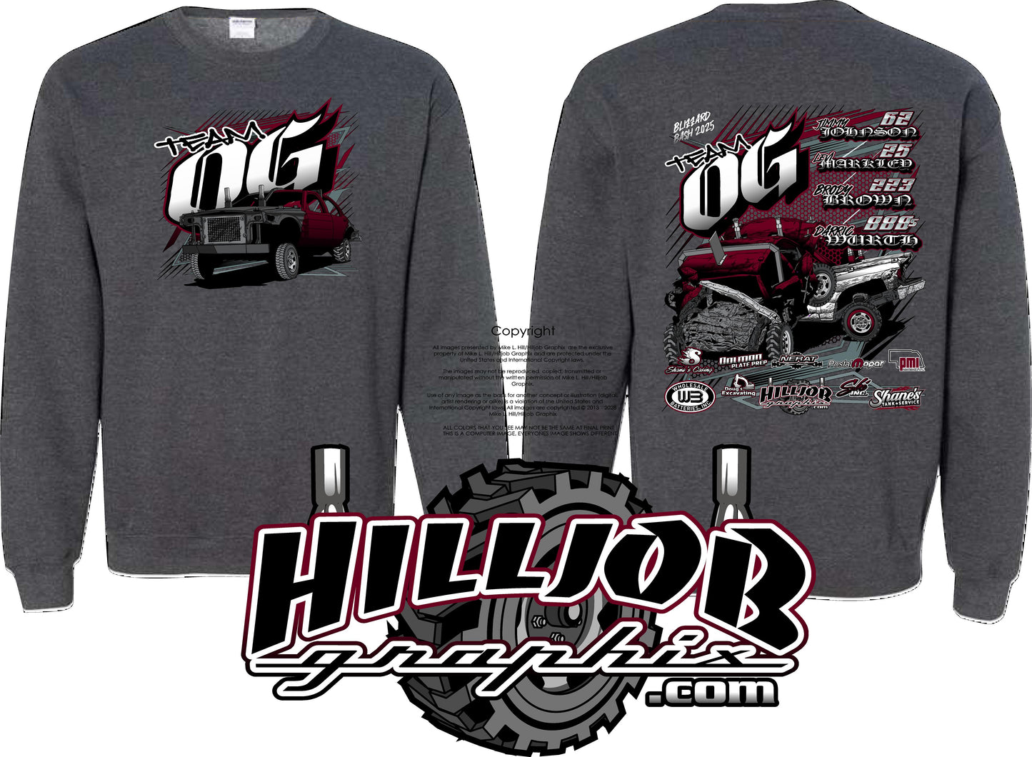 #271 Team OG Crewneck Sweatshirt