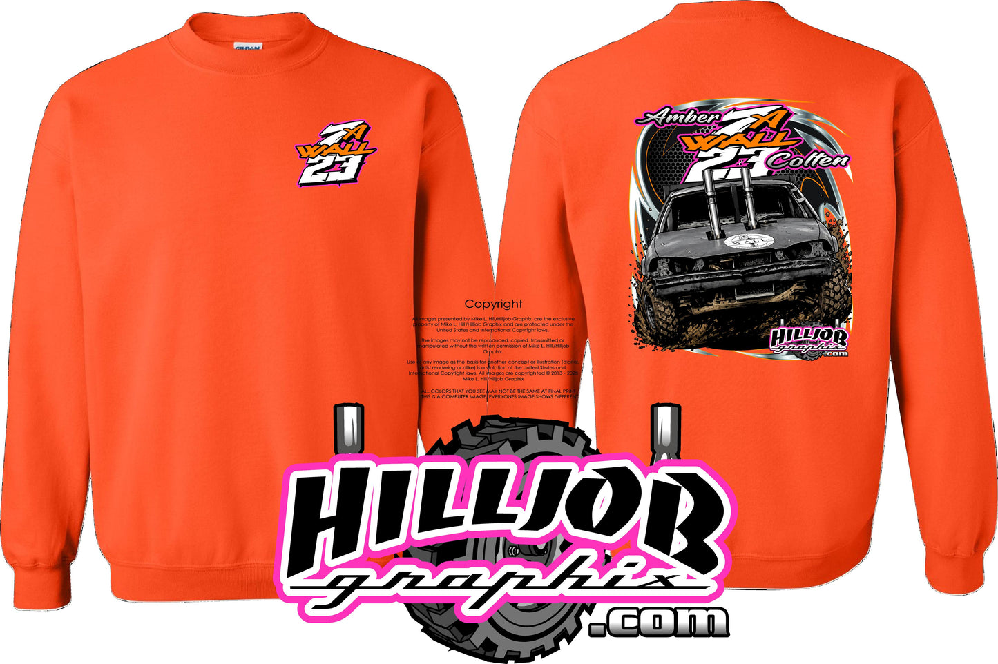 #403 Amber and Colten Wall Crewneck