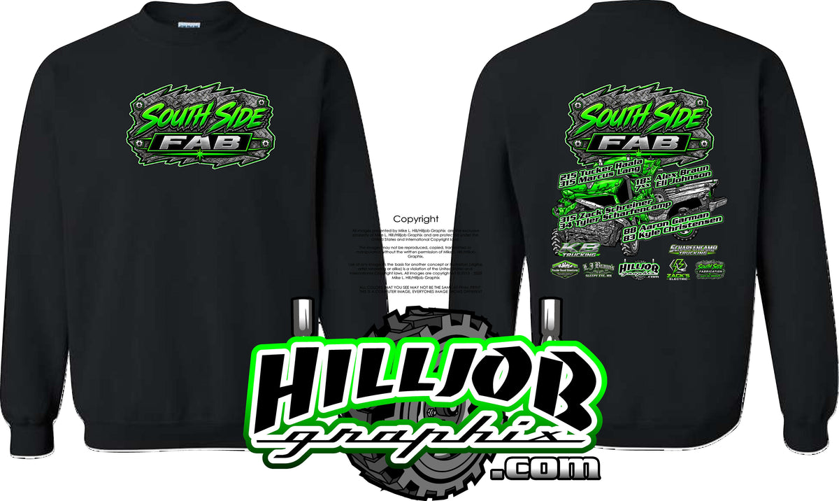 #432 Team South Side Fab Crewneck
