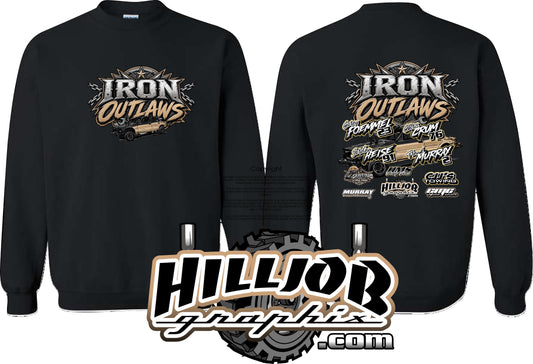 #420 Team Iron Outlaws Crewneck