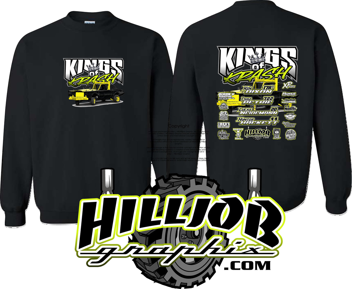 #417 Kings of Krash Crewneck