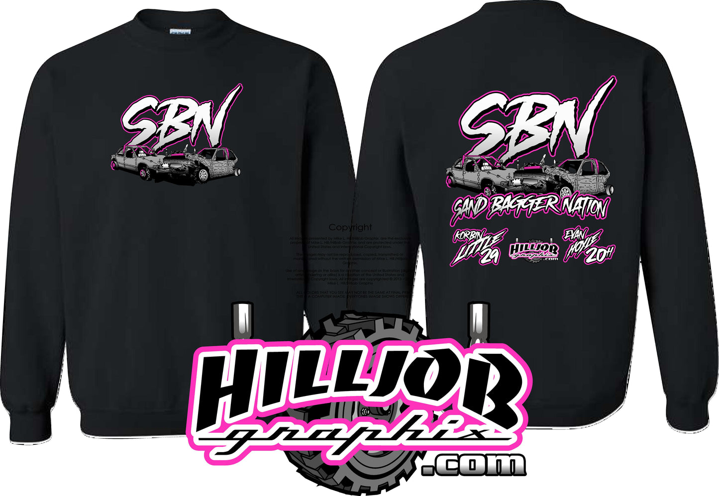 #396 Team Sandbagger Nation Crewneck