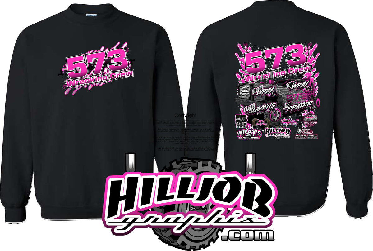 #431 Team 573 Wrecking Crew Crewneck