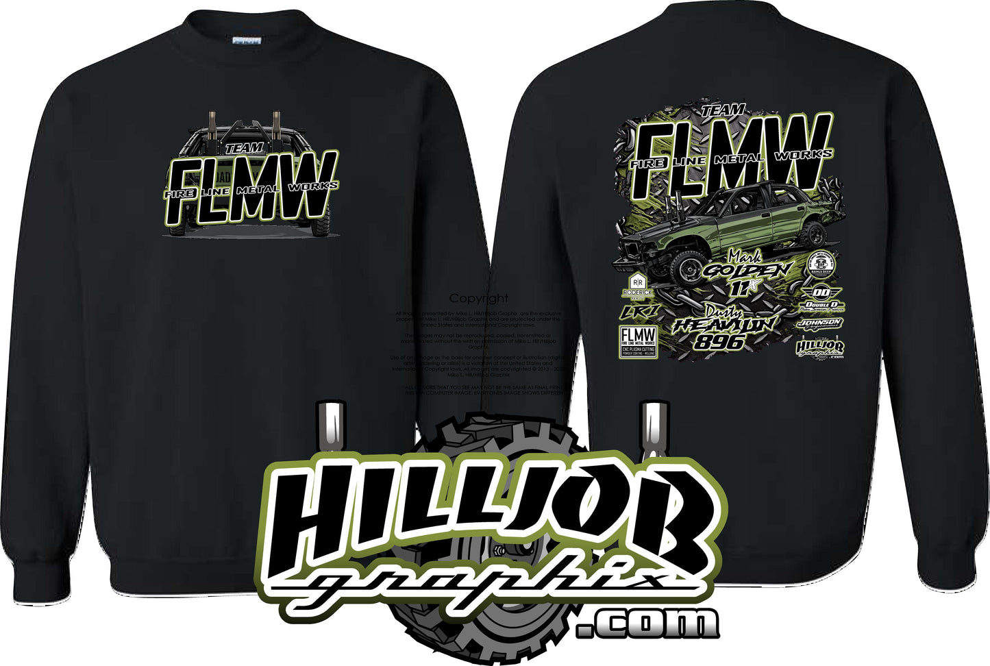 #344 Team FLMW Crewneck