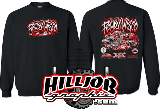 #434 Team Rowdy Wisco Crewneck