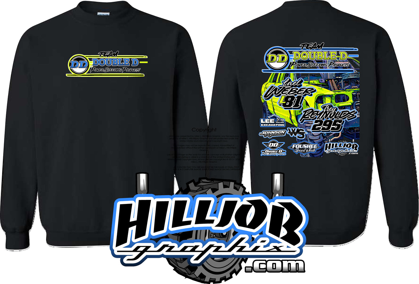 #351 Team Double D Crewneck