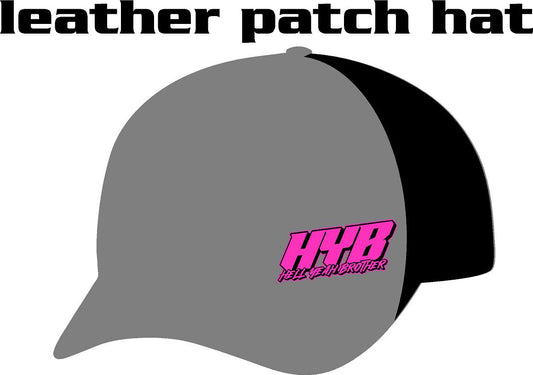 #397 Team HYB Leather Patch Hat