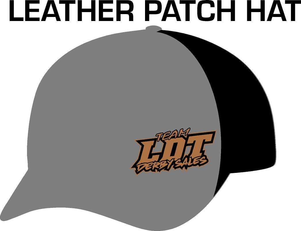 #398 Team LDT Derby Sales Leather Patch Hat
