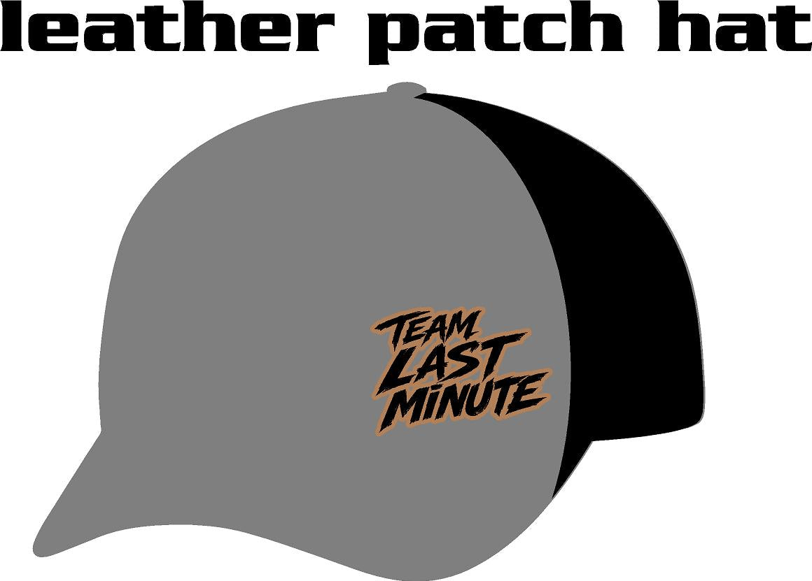 #412 Team Last Minute Leather Patch Hat