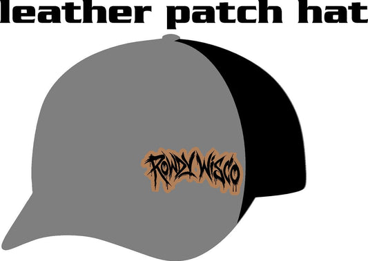 #434 Team Rowdy Wisco Leather Patch Hat