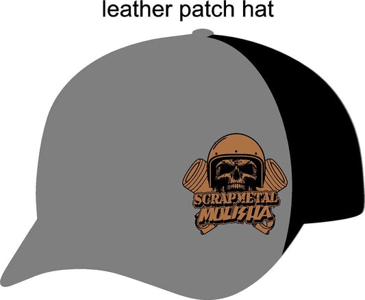 #237 Team Scrapmetal Mulisha Leather Patch Hat