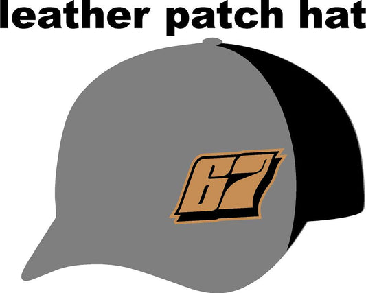 #295 Brady Dole Leather Patch Hat