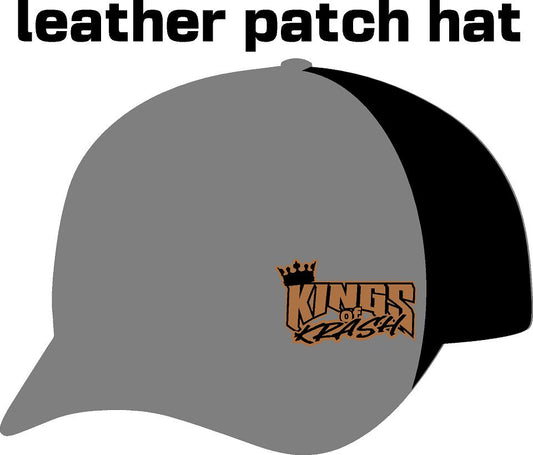 #296 Kings of Krash Leather Patch Hat