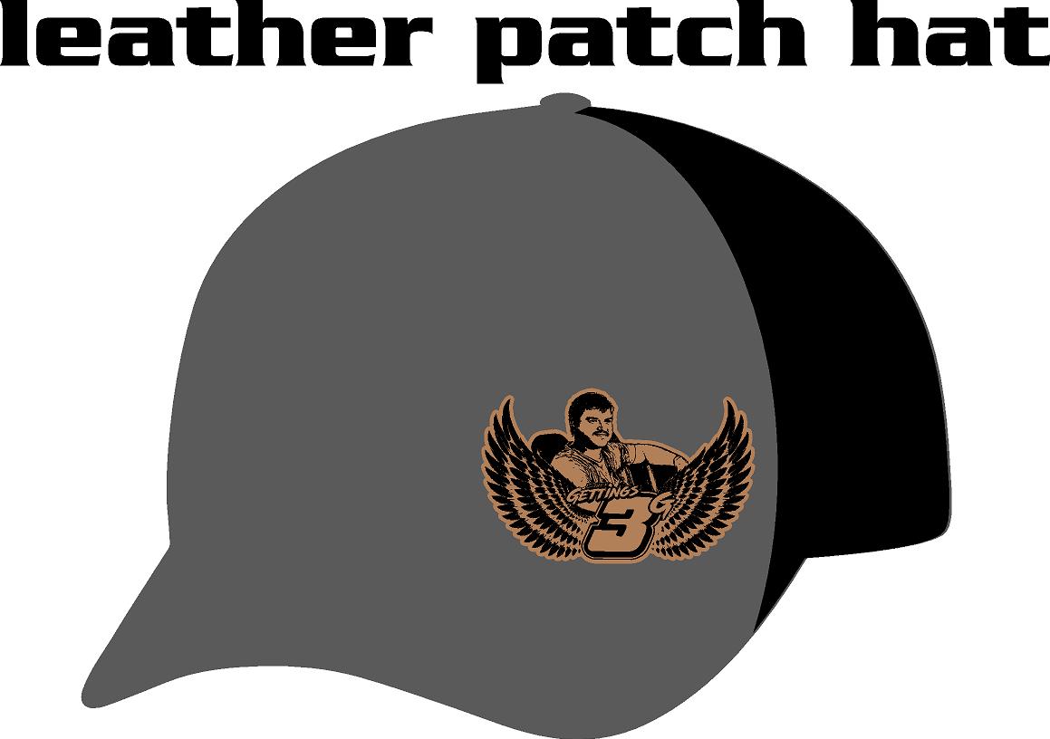 #391 Corey Gettings Memorial Leather Patch Hat