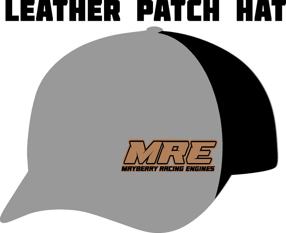 #400 Team MRE Leather Patch Hat