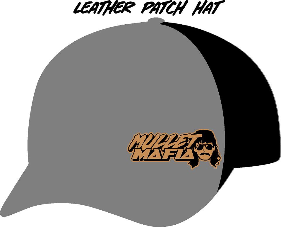#381 Mullet Mafia Leather Patch Hat