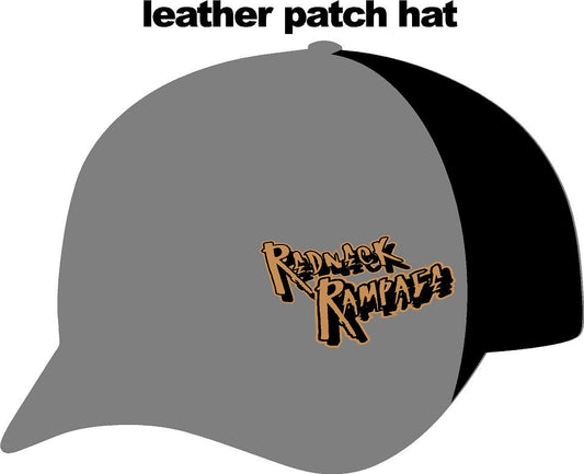 #260 Redneck Rampage Leather Patch Hat
