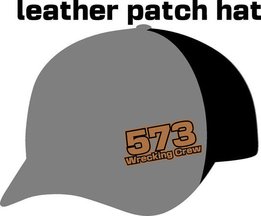 #431 Team 573 Wrecking Crew Leather Patch Hat