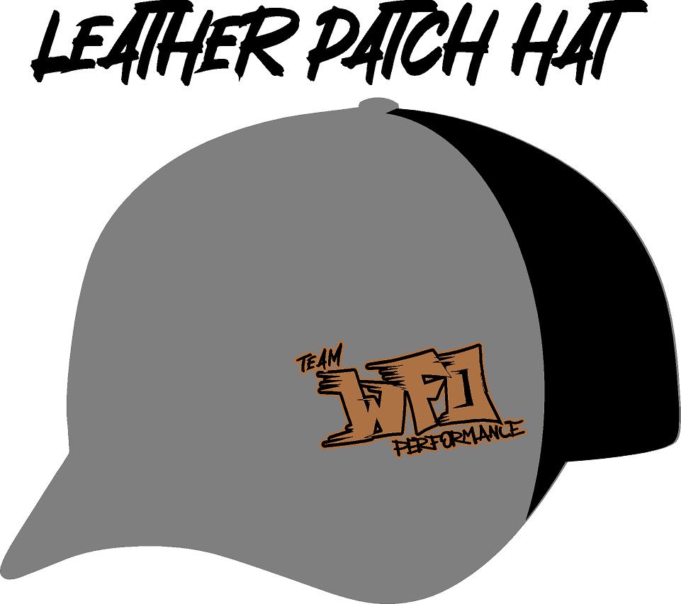 #355 Team WFO Leather Patch Hat