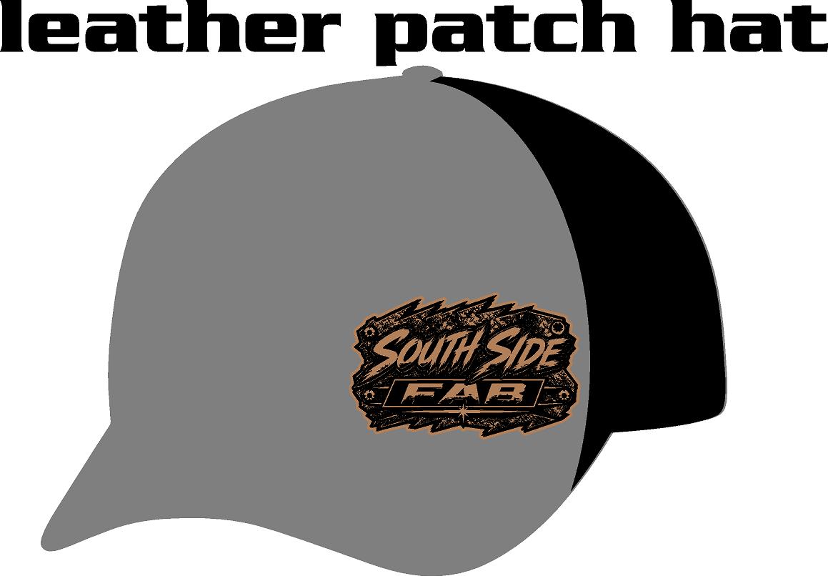 #432 Team South Side Fab Leather Patch Hat