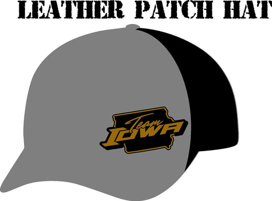 #370 Team Iowa 2026 Leather Patch Hat
