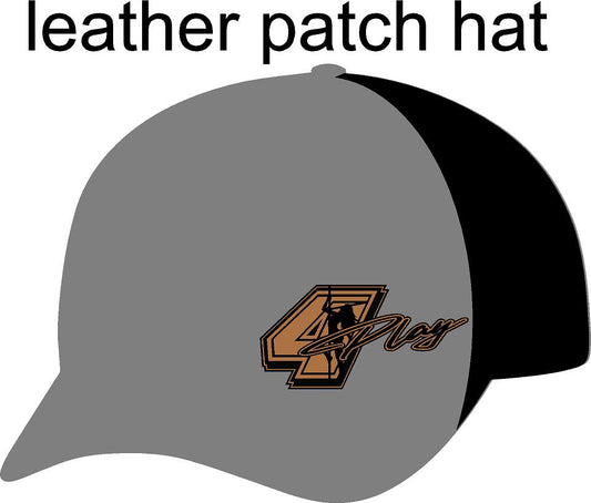 #228 Billy Nash Leather Patch Hat