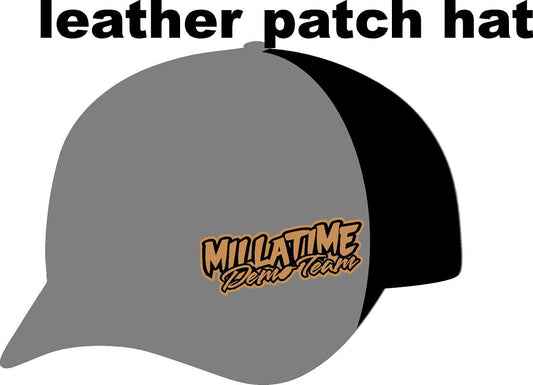 #261 Team MILLATIME Leather Patch Hat