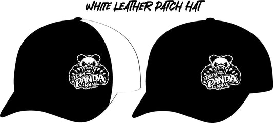 #346 Team Panda Man Leather Patch Hat