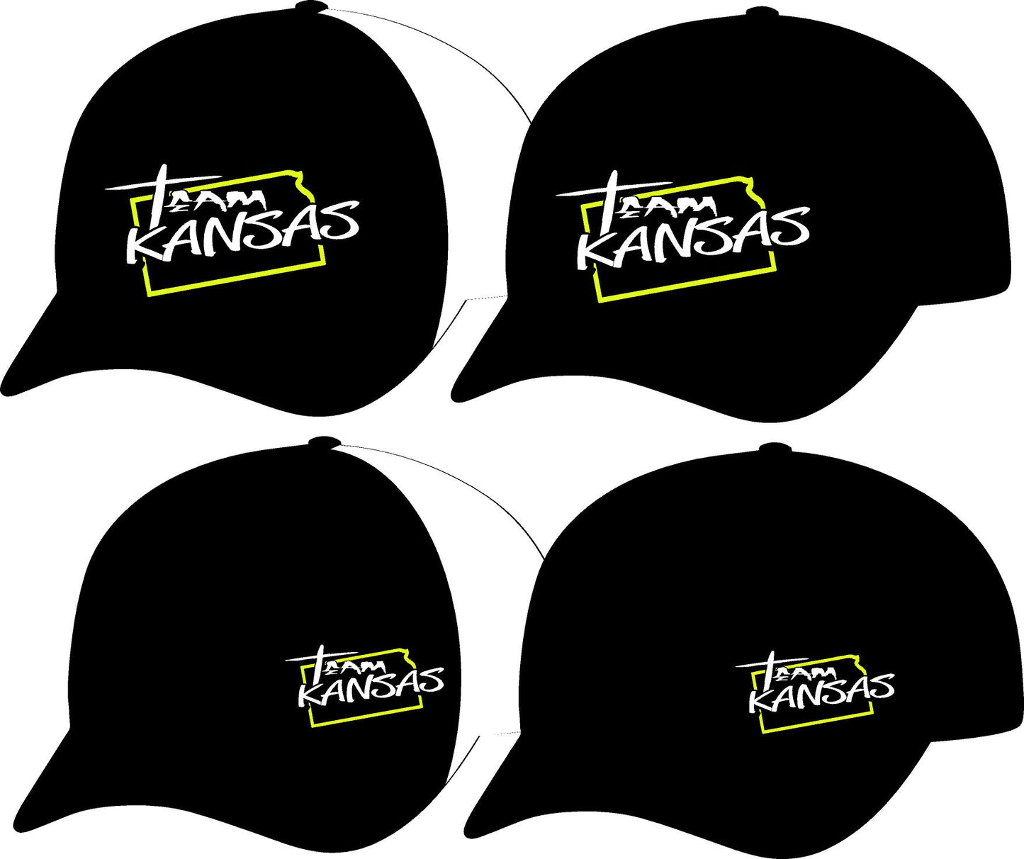 #423 Team Kansas Embroidered Hat