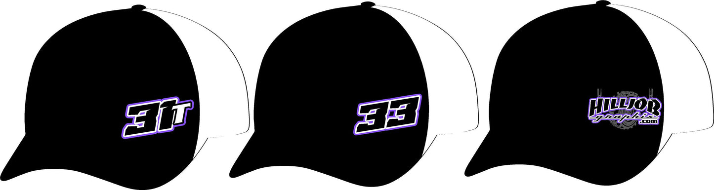 #376 Team Hilljob Graphix Linn Embroidered Hat