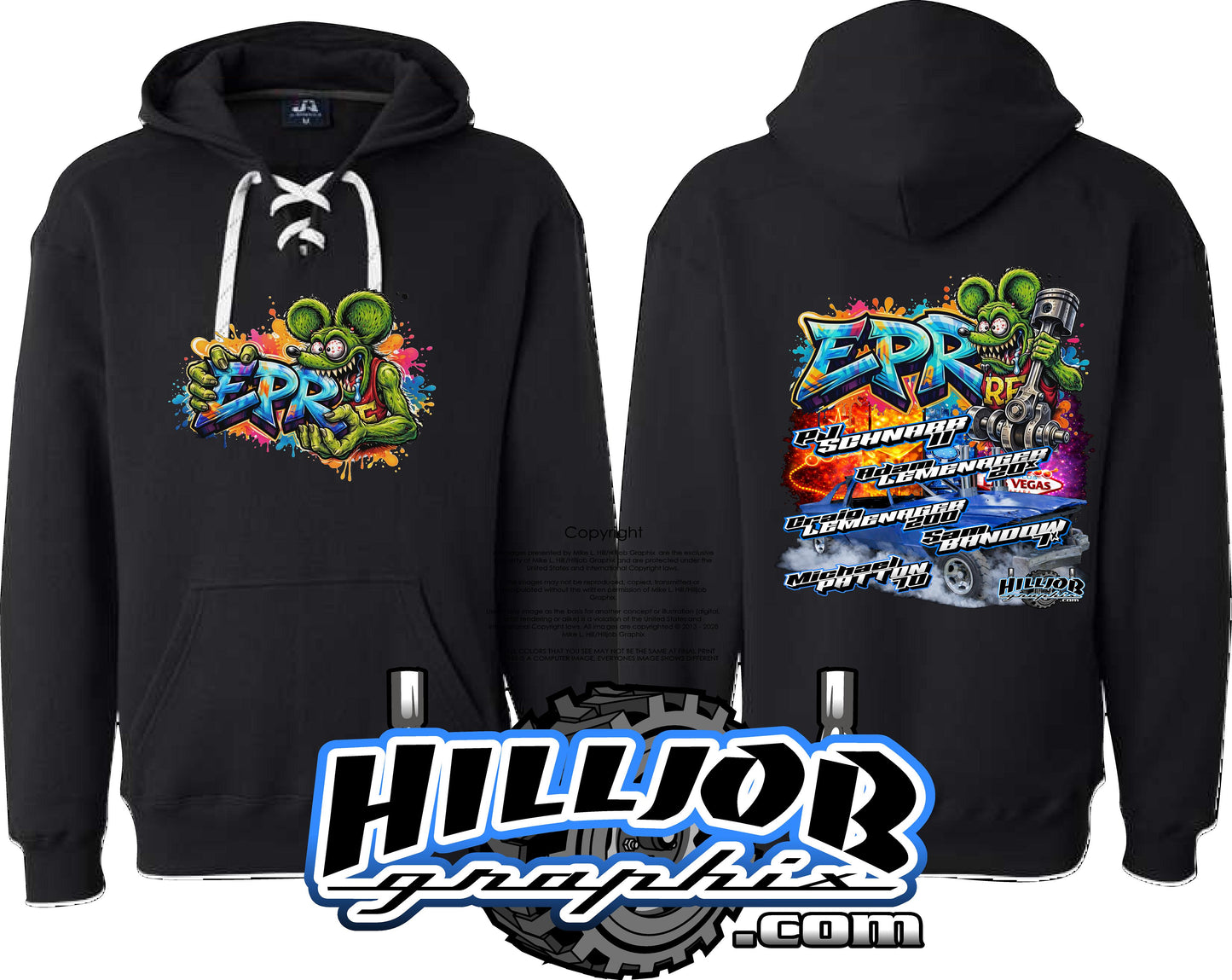 #332 Team EPR Hockey Hoodie