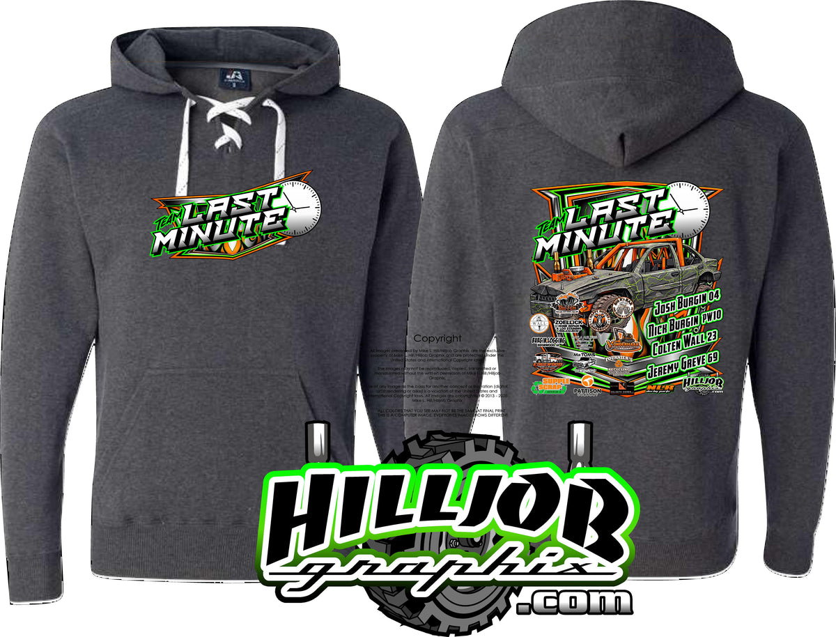 #433 Team Last Minute Compact Hockey Hoodie