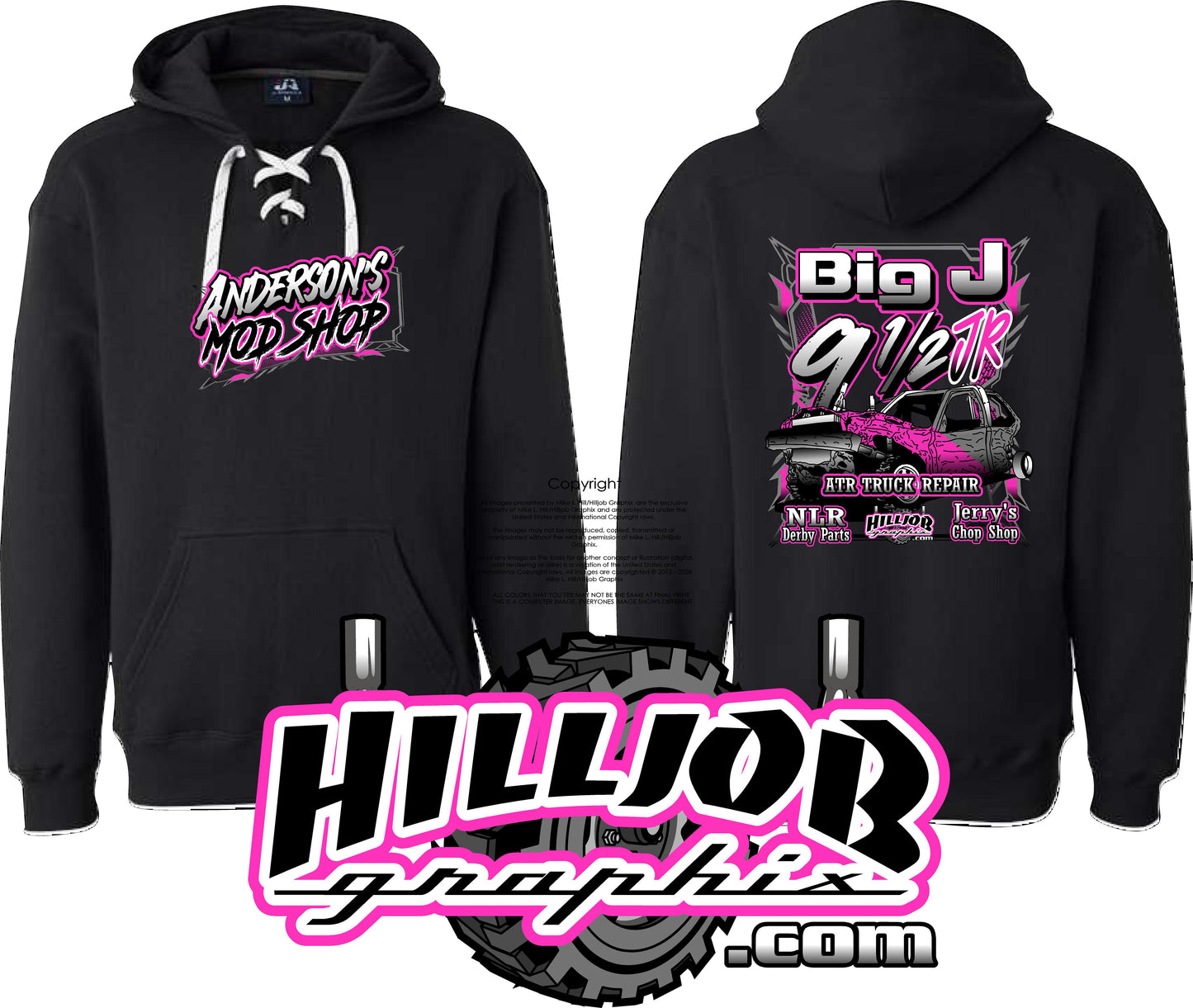 #379 Jordan Anderson Hockey Hoodie