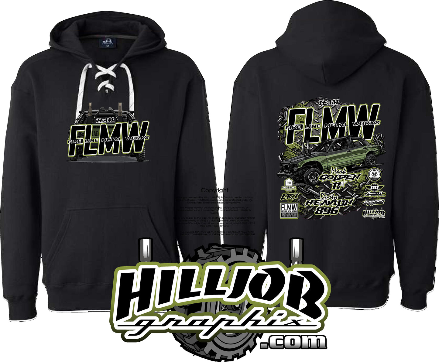 #344 Team FLMW Hockey Hoodie