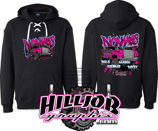#408 Team Nonamers Hockey Hoodie