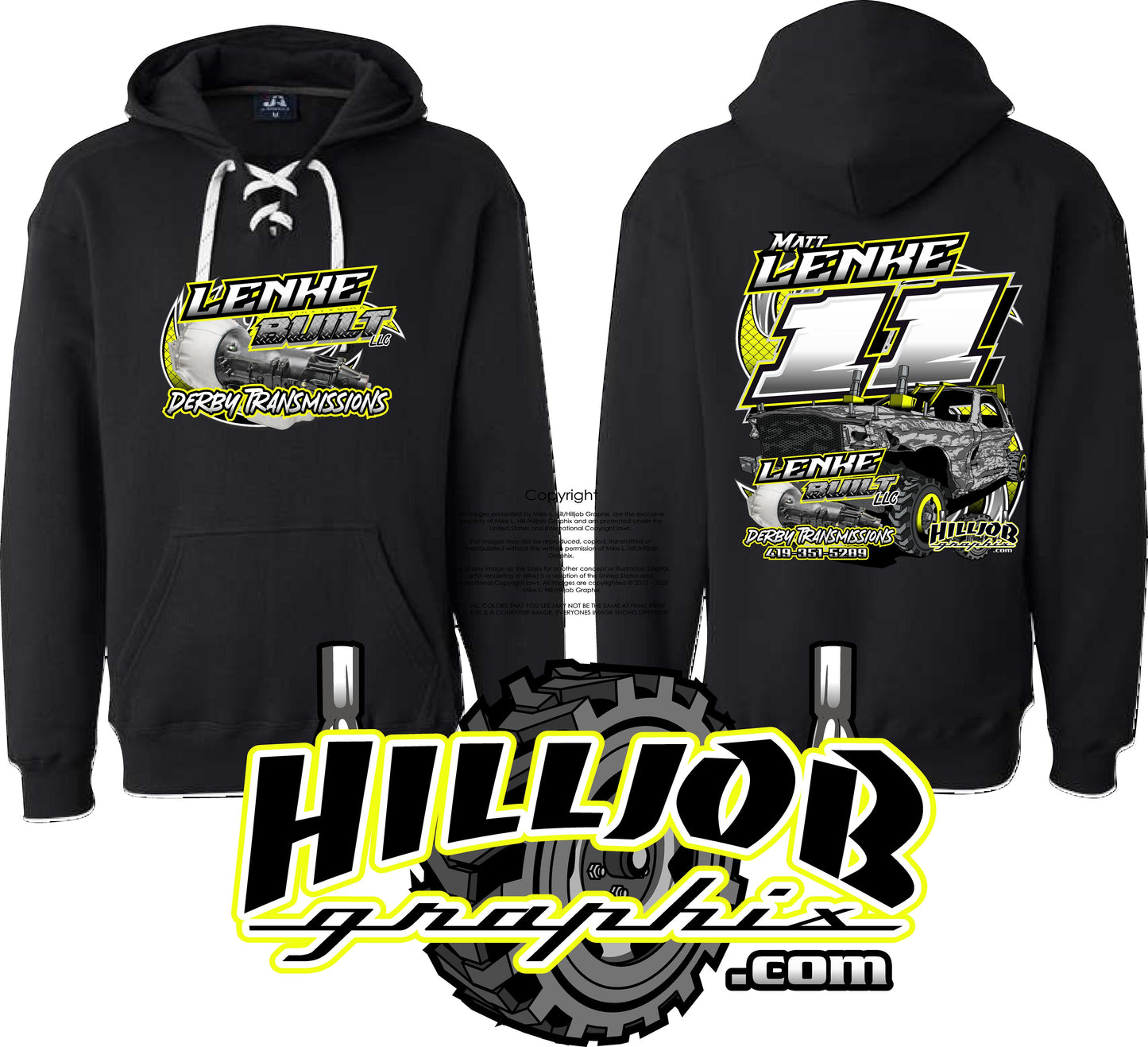 #410 Lenke Built Hockey Hoodie