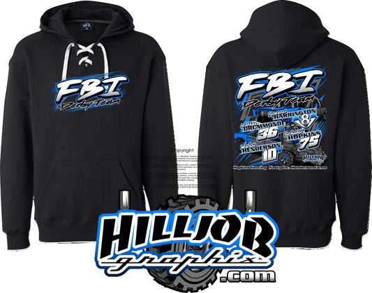 #298 Team FBI Hockey Hoodie